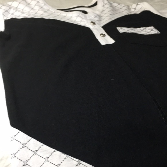 Of The Cross; Black and White Shirt - Picture 3 of 4